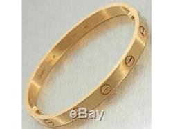 cartier 24k gold bracelet