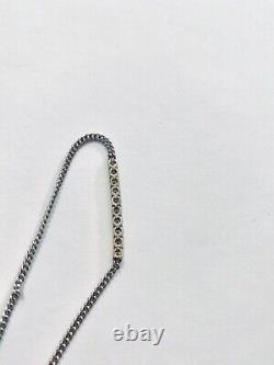 0.30ct Diamond Line Bracelet in 18ct White Gold