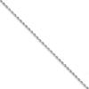 10K White Gold 2.75mm Quadruple Rope Chain Bracelet