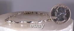 10K White Gold Diamond Tennis Bracelet 7