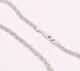 10 Diamond Cut Fox Braided Link Anklet Bracelet Chain Real 14K White Gold 4gr