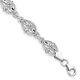 14K White Gold 7inch Bracelet Gift for Women 4.75gram