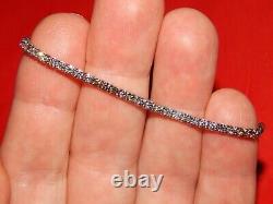 14k White Gold Levian 2.00 Tcw Diamond Adjustable Length Bolo Bracelet