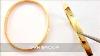 14kt Yellow Gold Plated Lock Bangles 14kt Rose Gold Plated Lock Bangles
