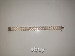 16cm pearl and gold bracelet