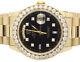18K Mens Yellow Gold Rolex Presidential Day-Date 36MM Diamond Watch 4.5 CT