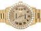 18K Mens Yellow Gold Rolex Presidential Day-Date 36MM Diamond Watch 6.5 CT