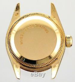 1991 Ladies 18ct Yellow Gold Rolex 69178 Datejust Diamond Dot Dial Watch