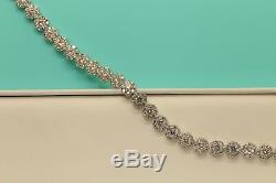 1CT Engagement Diamond Tennis Bracelet in 14kt White Gold Finish For Women