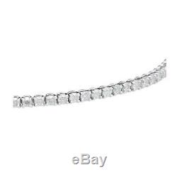 2ct Diamond Tennis Bracelet 14K White Gold 7