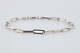 8 14k White Gold Link Chain Bracelet (5.66g.)