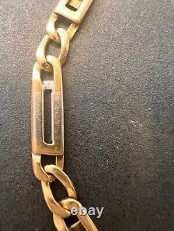 9ct Yellow & White Gold Bracelet (AU1004)