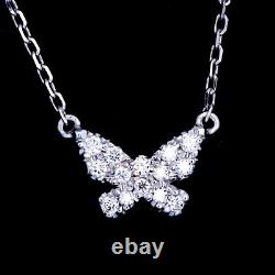 AHKAH Diamond 0.06ct Butterfly Bracelet 18K White Gold 750 90190103