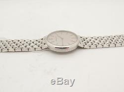 Audemars Piguet Solid 18K White Gold Watch w' 18K White Gold bracelet Gray Dial