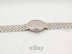 Audemars Piguet Solid 18K White Gold Watch w' 18K White Gold bracelet Gray Dial