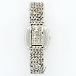 Audemars Piguet White Gold Pave Diamond Bracelet Watch