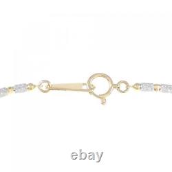 Authentic K18WG K18YG Bracelet #260-004-794-6125