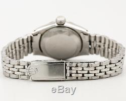 Authentic Rolex Steel Lady Datejust 6517 with White Gold Bezel & Jubilee Bracelet