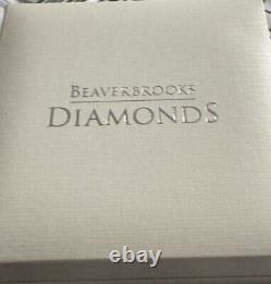 Beaverbrooks Diamond 18ct White Gold Bracelet 18K (not 9ct 14ct) £3000