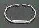 Bracelet Plaque Child / To White Gold 18 CT From GIOIELLERIA AMADIO