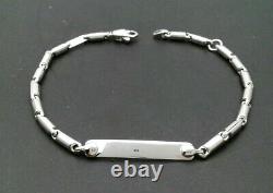 Bracelet Plaque Child / To White Gold 18 CT From GIOIELLERIA AMADIO
