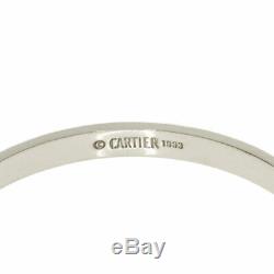 CARTIER Bracelet LOVE Bracelets #17 K18 White Gold