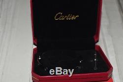 Cartier 18K White Gold Love Bracelet Size 19 Bangle with Box and Screwdriver