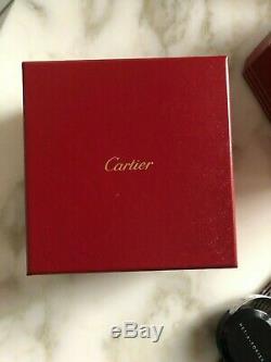 Cartier 18K White Gold Love Bracelet small model size 18