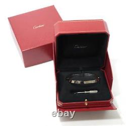 Cartier Love Bracelet Bangle 18K White Gold 750 Size21 90174126