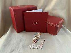 Cartier Love Bracelet Rose & White Gold Size 17 12 Diamond (New Screw System)