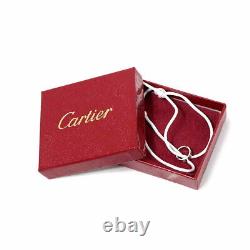 Cartier Love Charity Bracelet 18K White Gold 750 90183636
