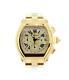 Cartier Roadster XL 2619 Chronograph 18k Yellow Gold Ref W62021Y2 Box + Papers
