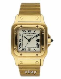 Cartier Santos Galbee 887901 18K Yellow gold Men's Watch