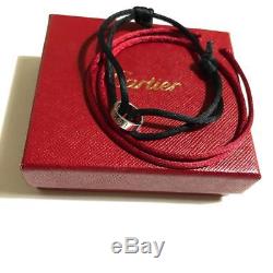 Cartier White Gold Love Cord Bracelet