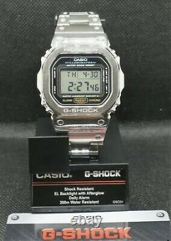 Casio G-Shock Full Metal DW-5600E Stainless Steel Bezel Bracelet Mod GMW-B5000