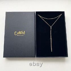 Catbird DIAMOND KITTEN MITTEN bracelet In 14ct YELLOW GOLD in S/M size