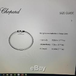 Chopard Happy Hearts 18ct Rose Gold Diamond & White Mother of Pearl Bangle