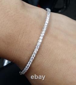 Deal! 2.00 CT 100% Natural Genuine Diamonds Tennis Bangle Bracelet in 14K Gold