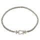 Diamond 0.15ct Bracelet 18K K18 WG White Gold 750 90230845