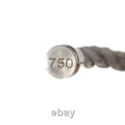 Diamond 0.15ct Bracelet 18K K18 WG White Gold 750 90230845