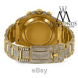 Diamond Rolex Watch Yacht-Master II 116688 18K Yellow Gold White Dial Automatic