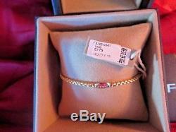 FOPE 18ct YELLOW & WHITE GOLD Eka Bracelet Brand New in Box with Tags