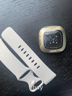 Fitbit Sense Activity Tracker Lunar White/Soft Gold Stainless Steel Worth £189