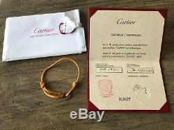 Genuine Cartier 18k White Gold Love Bracelet