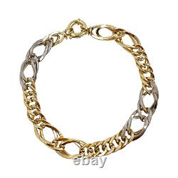 Gold Bracelet 14 CT Yellow & White Gold
