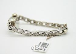 Hamilton 14k White Gold Estate Vintage Diamond Watch 14k Gold Diamond Bracelet