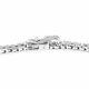 ILIANA 18ct White Gold Tennis Bracelet Size 7.5 Inches Wife Girlfriend Mother