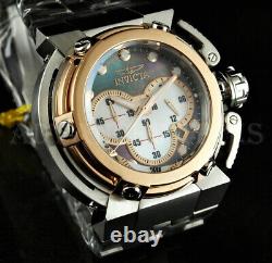 Invicta 46mm HYBRID X-Wing Coalition Forces Chronograph Rose Bezel MOP SS Watch