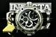 Invicta Men 52MM COALITION FORCES Multi Function RETROGRADE DAY Black Dial Watch