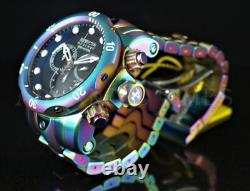 Invicta Men's 52mm Venom Swiss Chronograph IRIDESCENT Stainless Steel Watch
